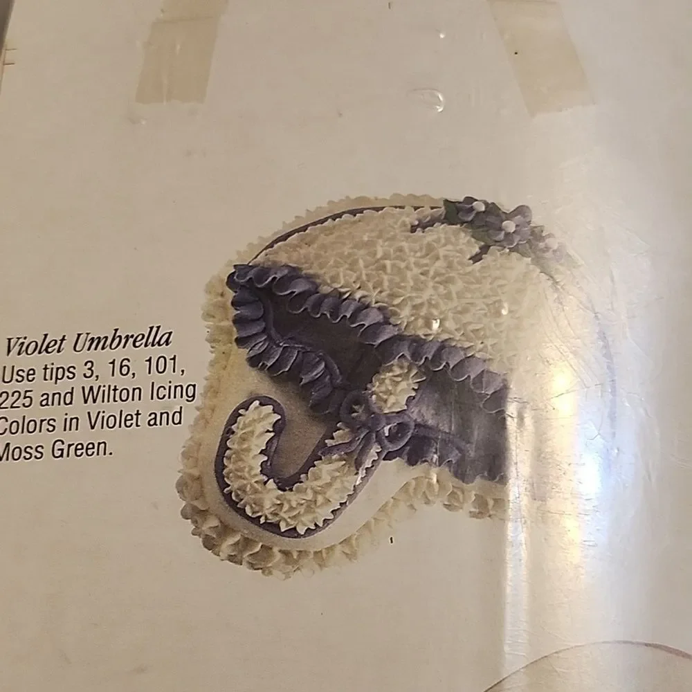 1994 Wilton Silver Mini Umbrella Baking Pan